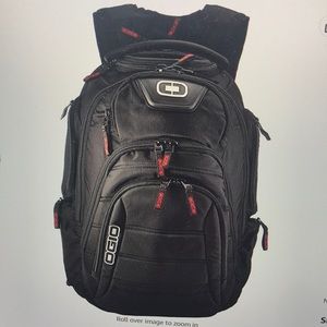OGIO RENEGADE RSS BACKPACK 17 in black w red accents. BRAND NEW. NEVER USEF